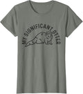 My Significant Otter Funny Cute Sea Otter Gift T-Shirt - Olive Heather