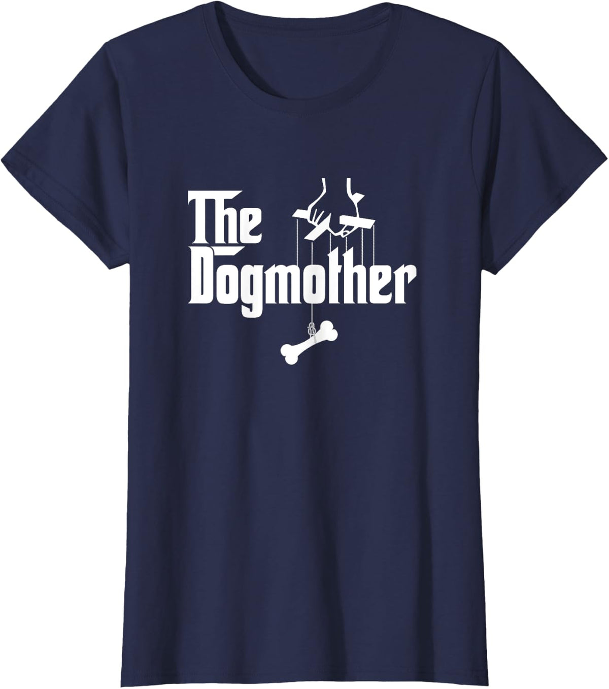 The Dogmother - Funny Dog Lover T-Shirt - Navy Blue