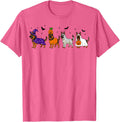 Halloween German Shepherd Dog Lover Spooky Dog Halloween T-Shirt - Pink Heather
