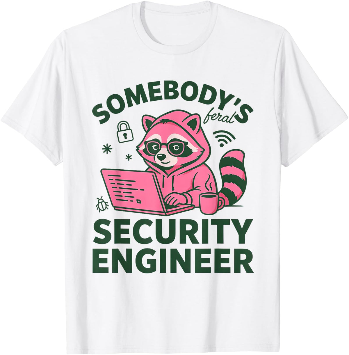 Security Engineering Information SecOps Network Engineer T-Shirt - White