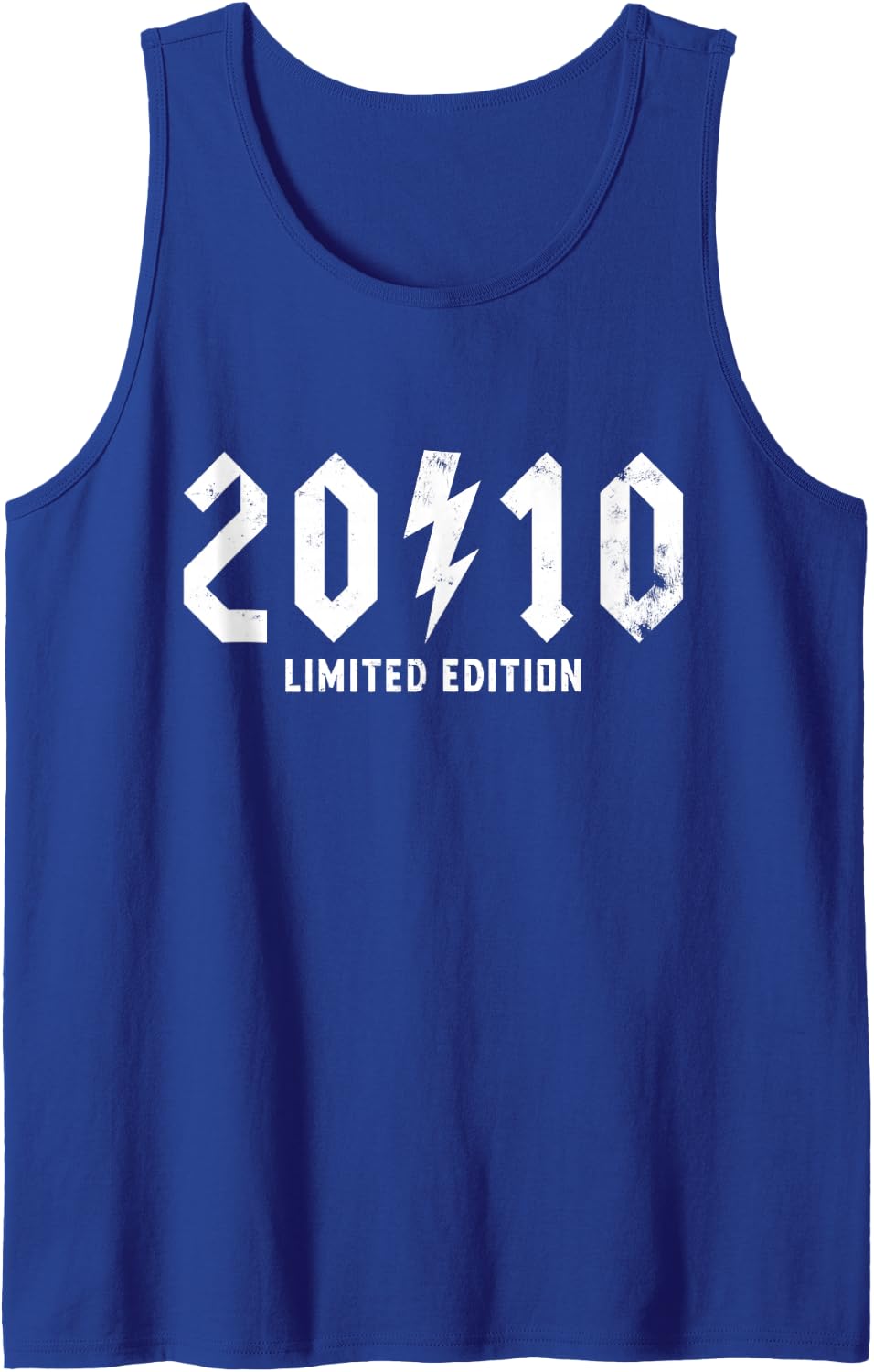 Vintage Legends 16th Birthday Rock Legendary 2010 Classic Sleeveless Tank Top - Royal Blue
