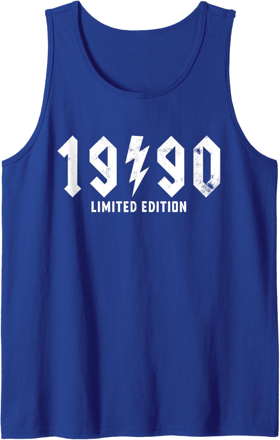 Vintage Legends 36th Birthday Rock Legendary 1990 Classic Sleeveless Tank Top - Royal Blue