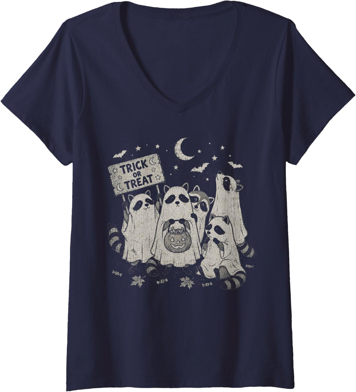 Women's AI Image Generation Digital Creator Tech Design V-Neck T-Shirt - Navy Blue