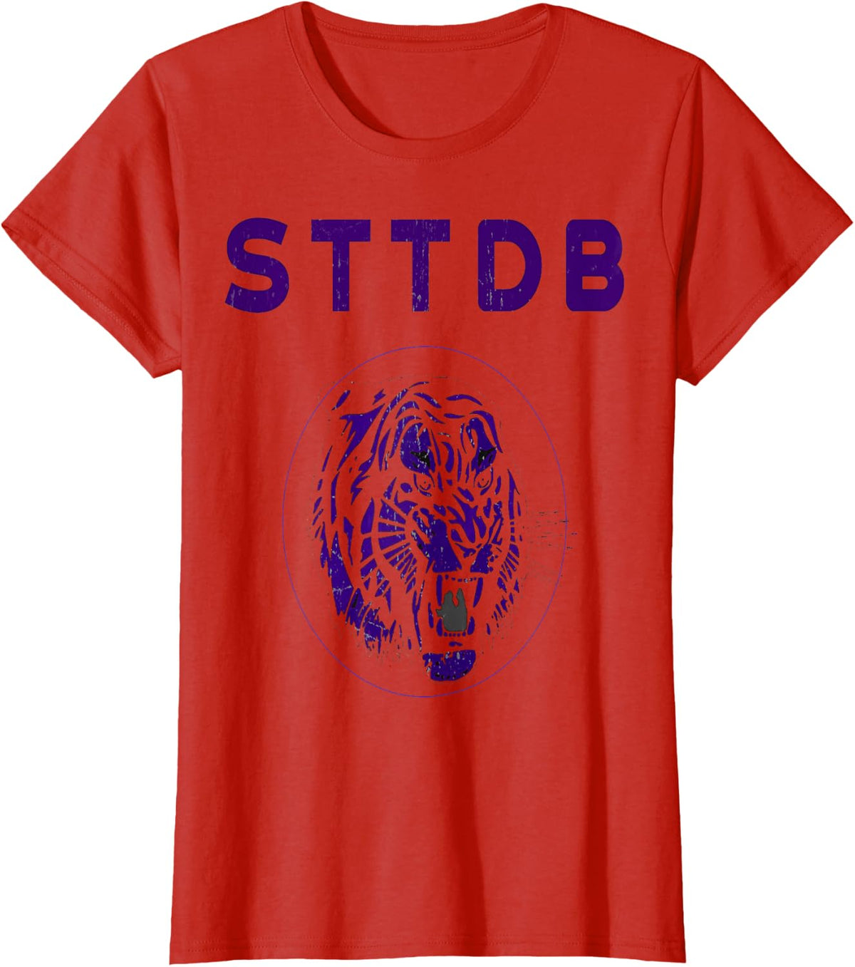 STTDB Let the Band Play Neck Classic Tee T-Shirt - Red