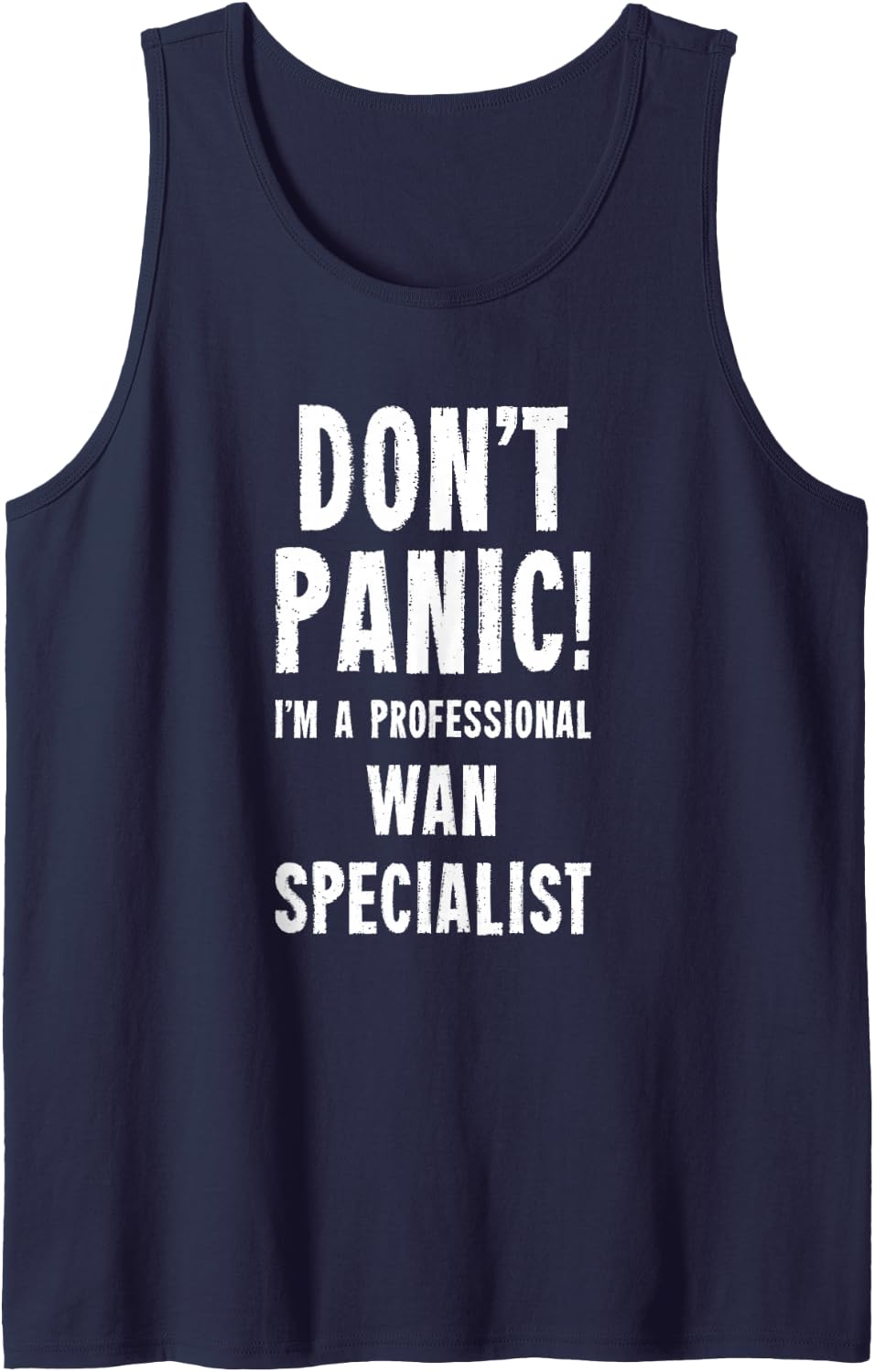 WAN Specialist Tank Top - Navy Blue