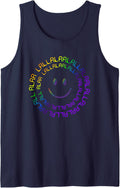 Paradiddle Drummer – RLRR LRLL Drum Rudiment Sleeveless Tank Top - Navy Blue