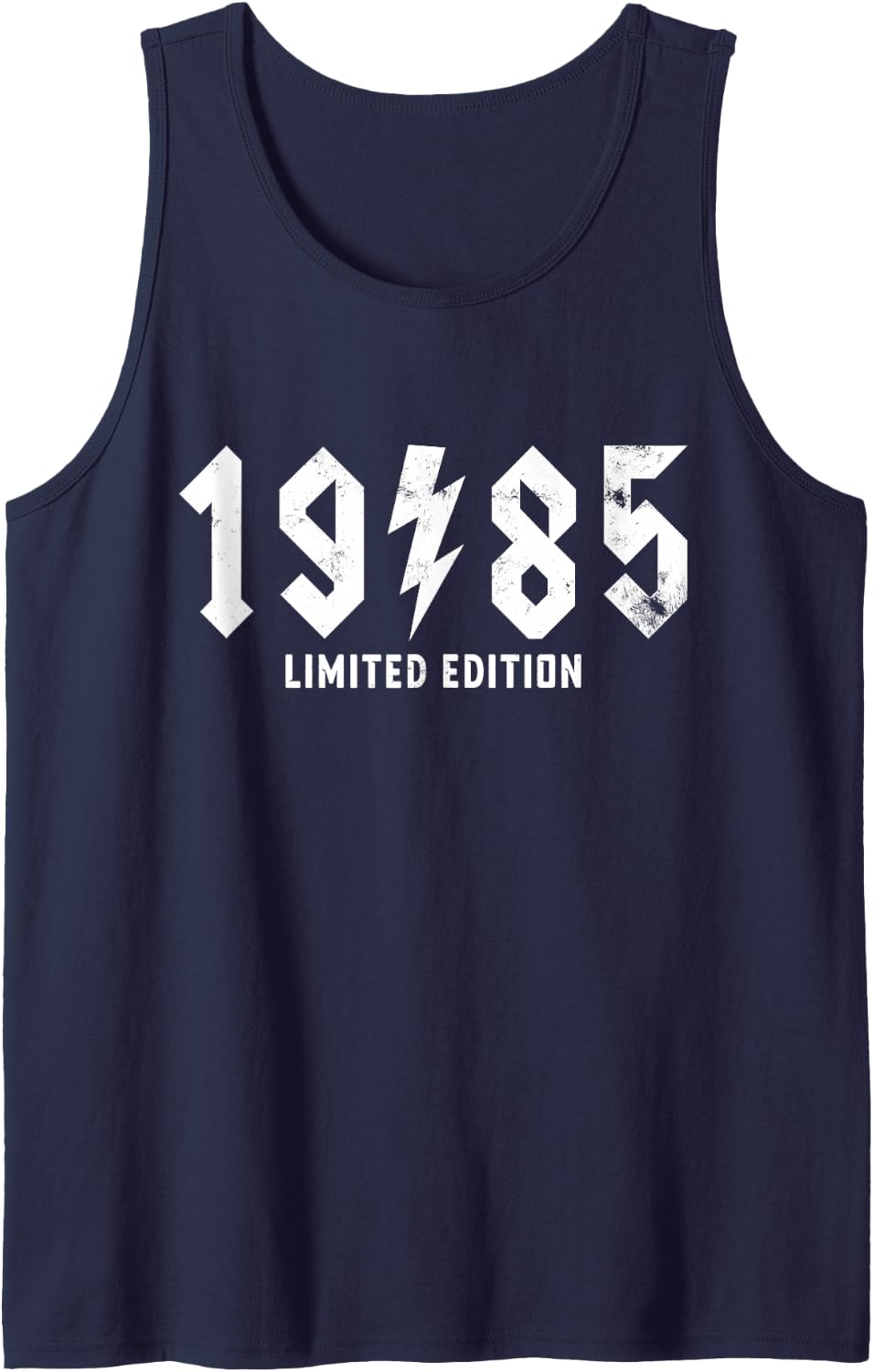 Vintage 1985 Live Legends 41th Birthday Party Gifts His Her Sleeveless Tank Top - Navy Blue
