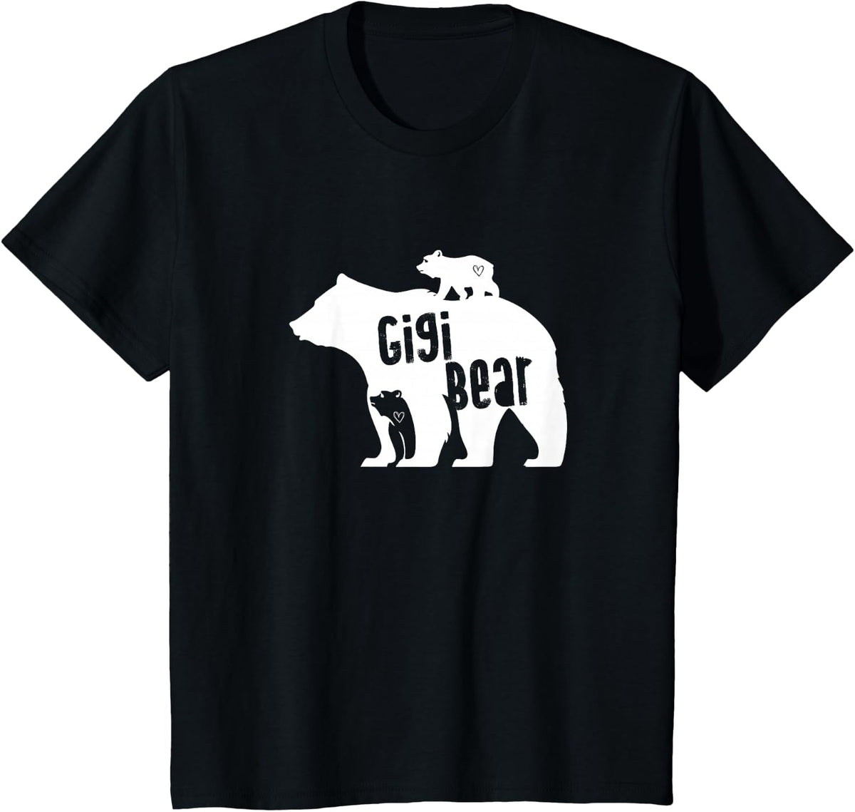 Mothers Day | Gigi Bear | Graphic T-Shirt - Black