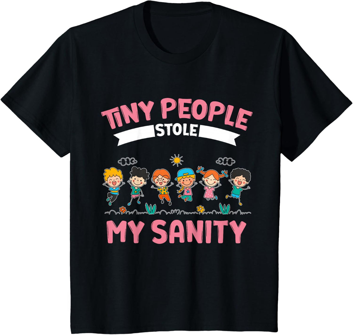 Childcare Daycare Provider T-Shirt - Black