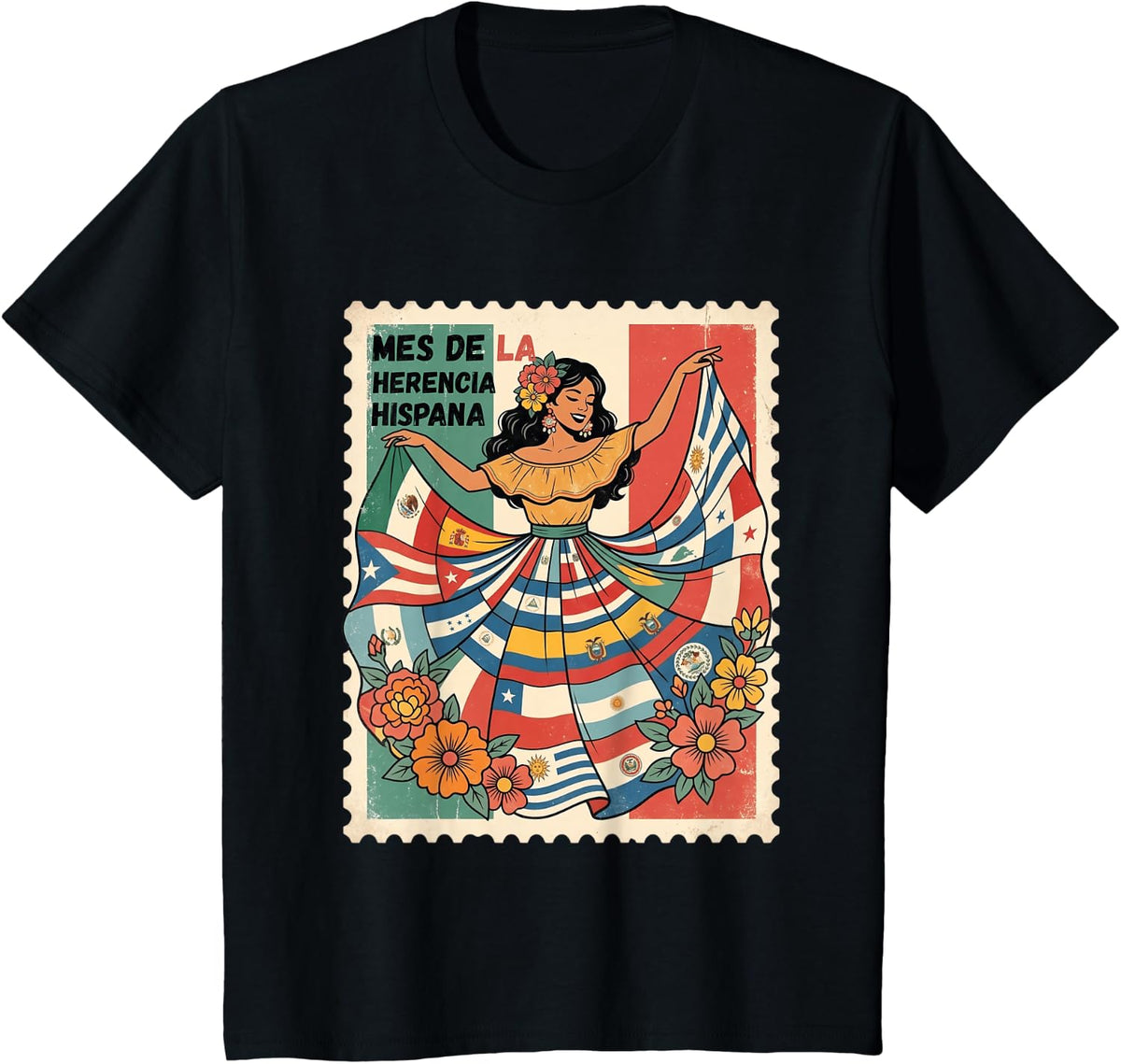 Mexican T-Shirt - Black