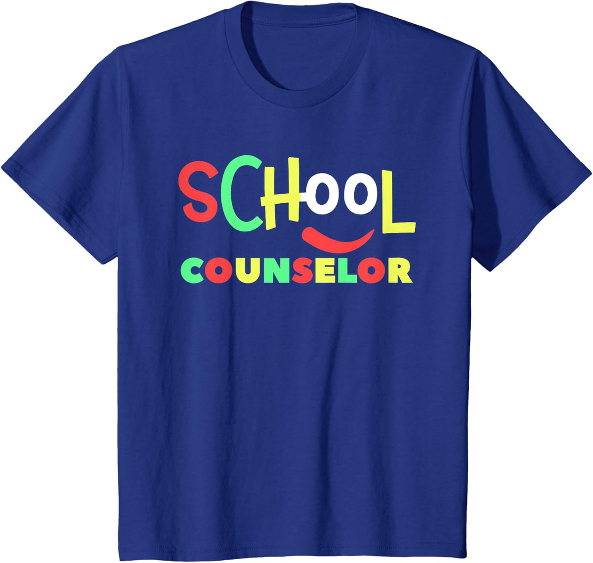 First Day of School Counselors SHIRT School Student Gift T-Shirt - Royal Blue