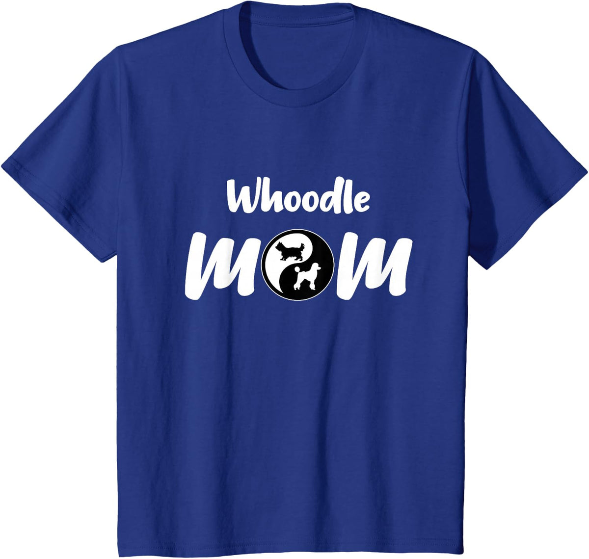 Cross Breed Owners | Pet Mum Whoodle Dog T-Shirt - Royal Blue