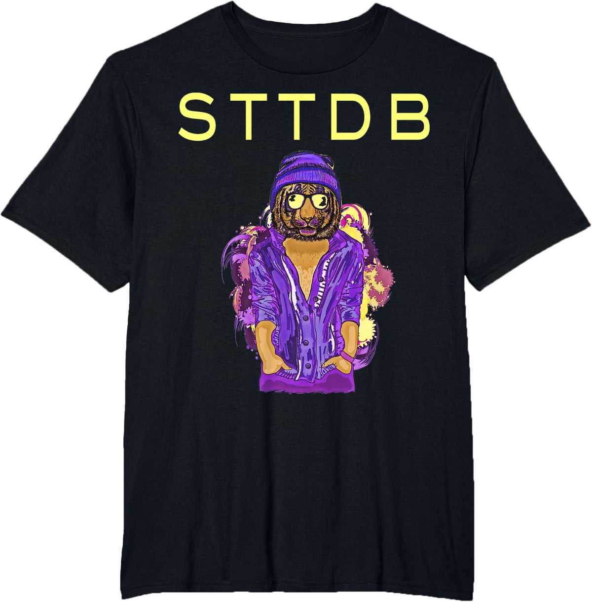 STTDB CLASSIC MENS AND WOMENS TEE - Black