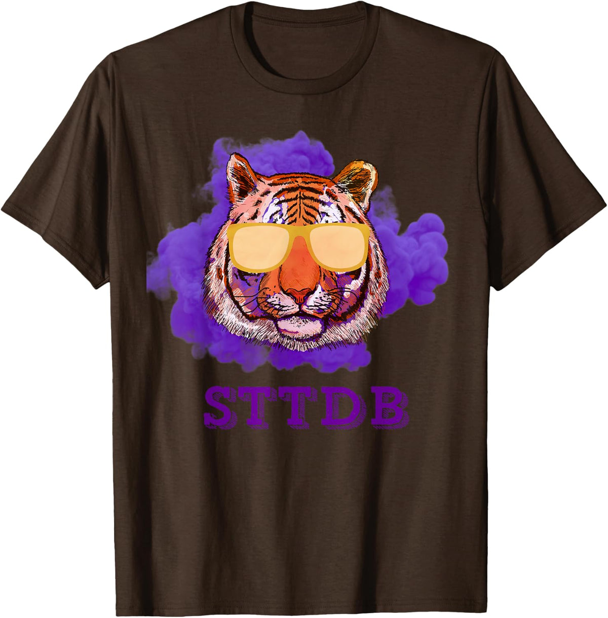 Cool STTDB MENS AND WOMENS TEE T-Shirt - Brown