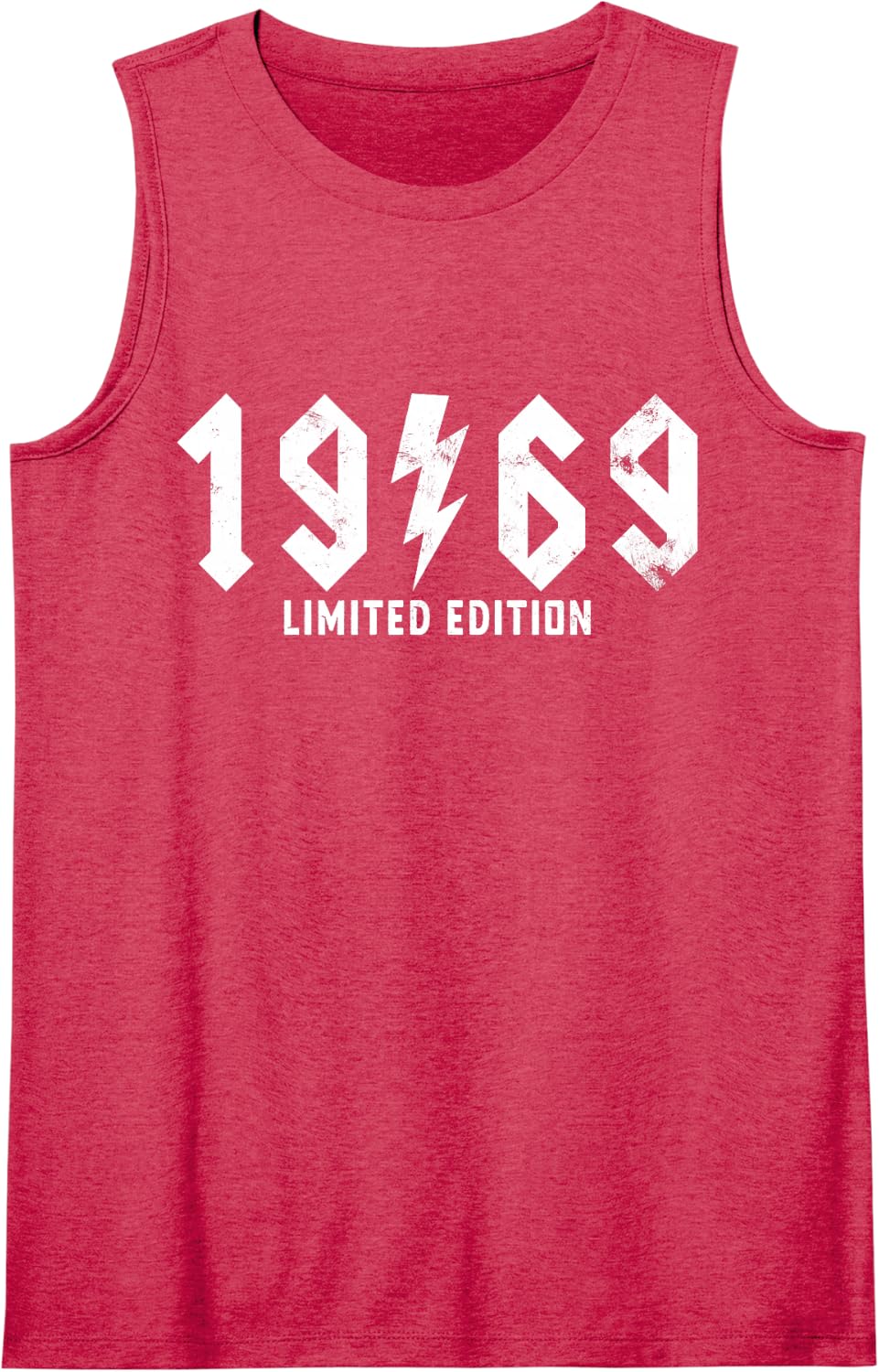 Vintage 1969 Live Legends 58th Birthday Party His Her Sleeveless Tank Top - Red