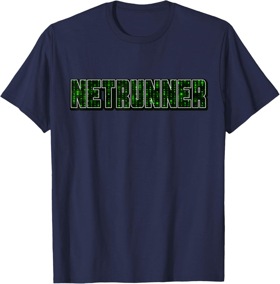 Netrunner Network Administrator T-Shirt - Navy Blue
