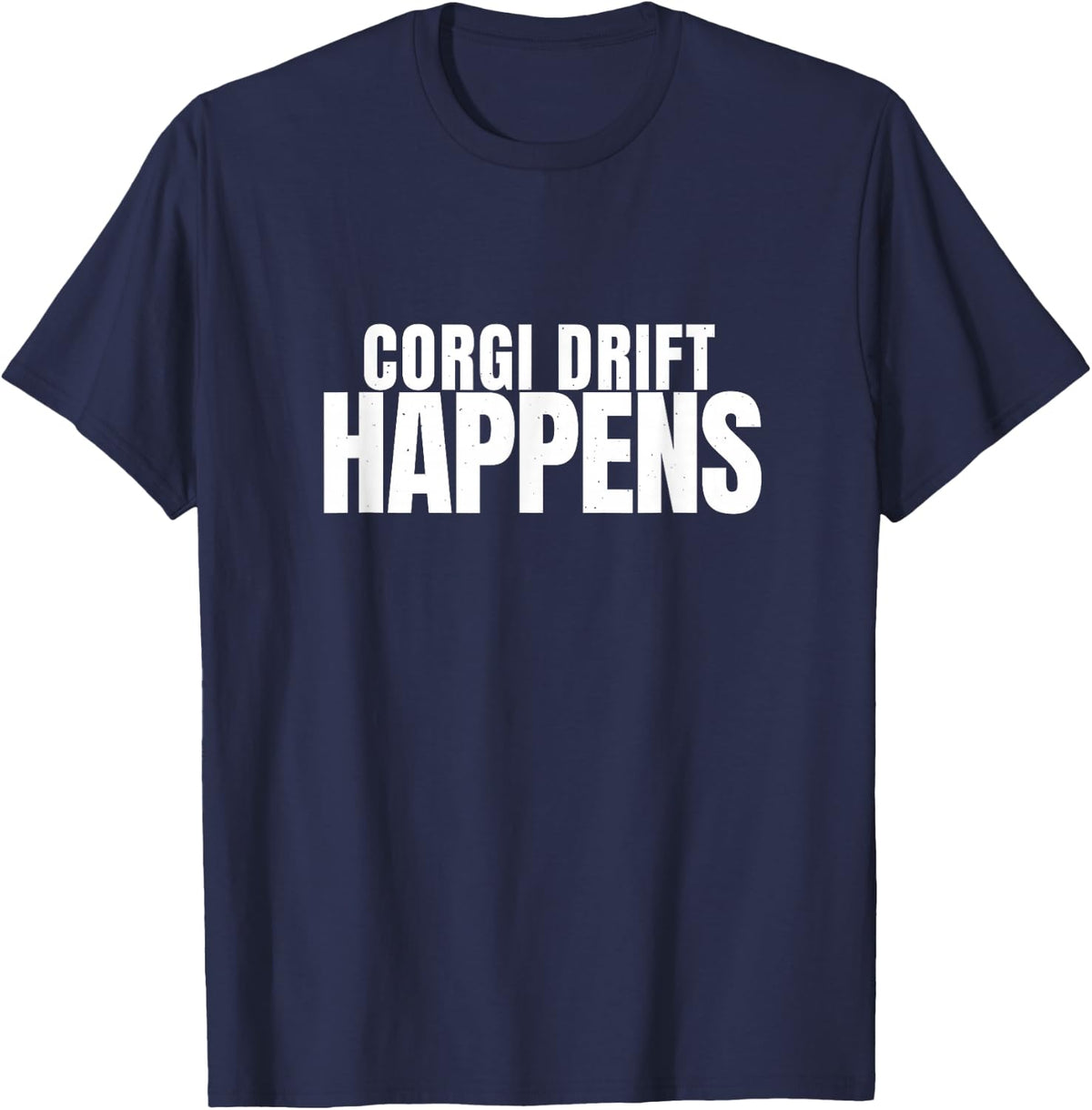Welsh Corgi Butt Sploot Dog Lover Pembroke Corgi T-Shirt - Navy Blue