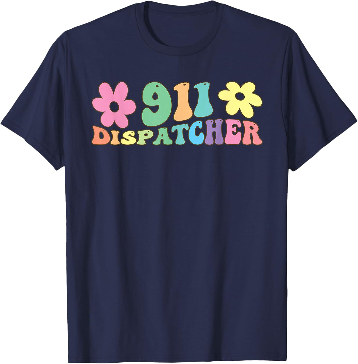 911 Dispatcher Operator T-Shirt - Navy Blue