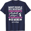 Proud Gigi of A Volleyball Player Gigi Volleyball Gigi T-Shirt - Navy Blue