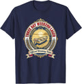 3 Day Weekend Lager Drinking Team Beer Label Style T-Shirt - Navy Blue