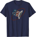 "Hat in the Ring Squadron" 94th Aero Sqdn. WW1 Insignia Tee T-Shirt - Navy Blue