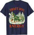 Draft Dog Energy Bernese Mountain Dog T-Shirt - Navy Blue