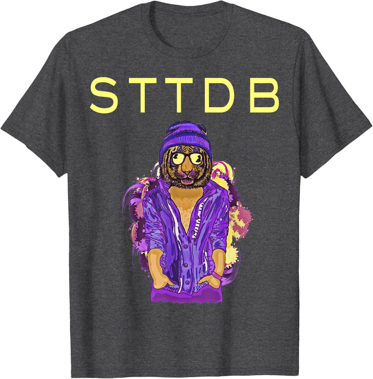 STTDB CLASSIC MENS AND WOMENS TEE - Dark Heather Grey