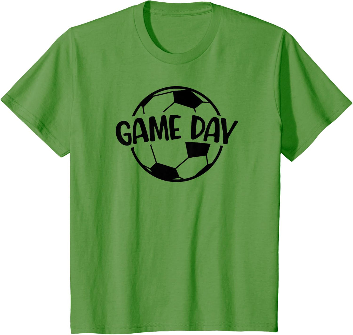 Soccer Game Day Ball Game Day Soccer T-Shirt - Grass Green