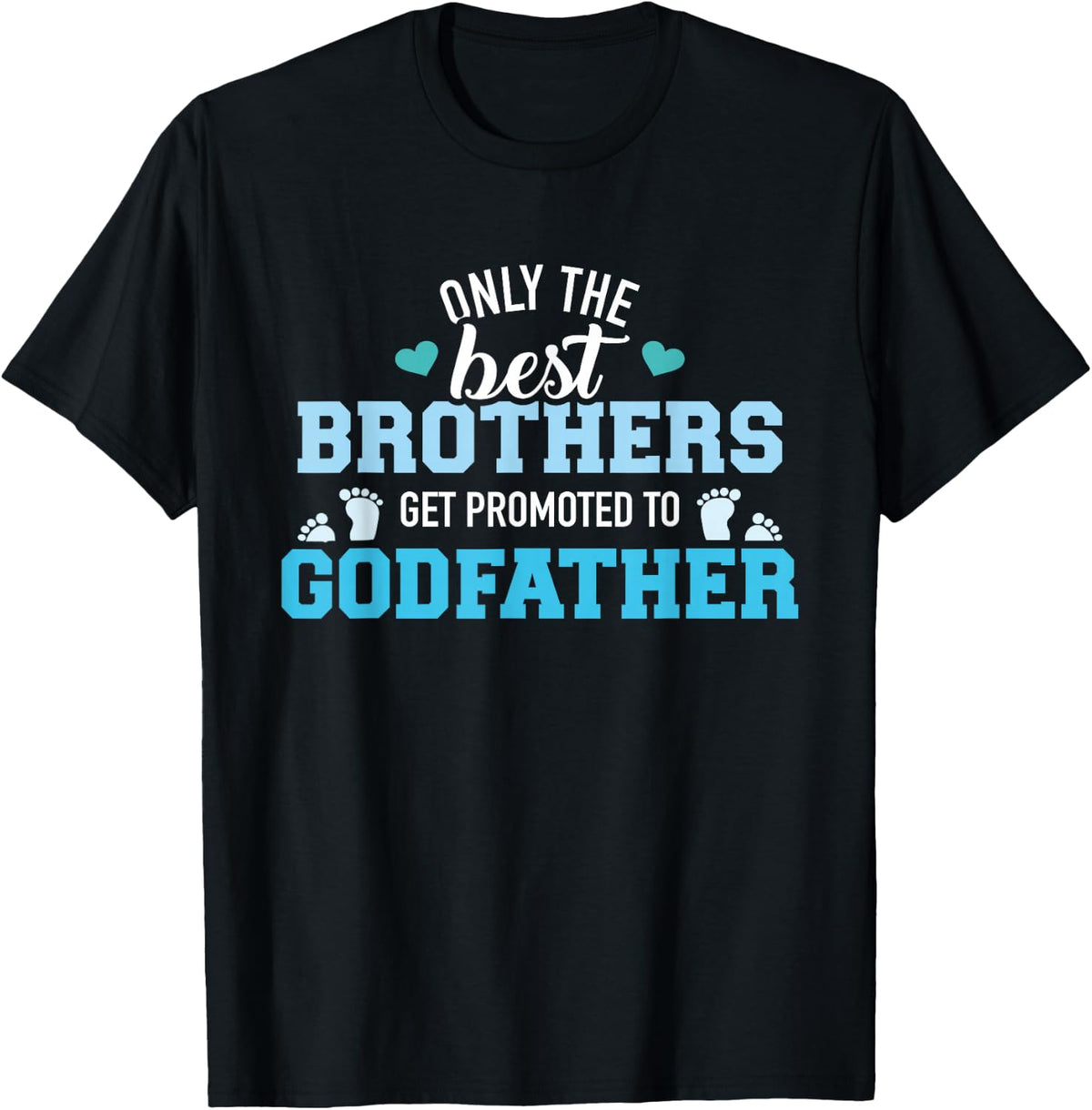 Godfather "Bester Bruder" T-Shirt - Black