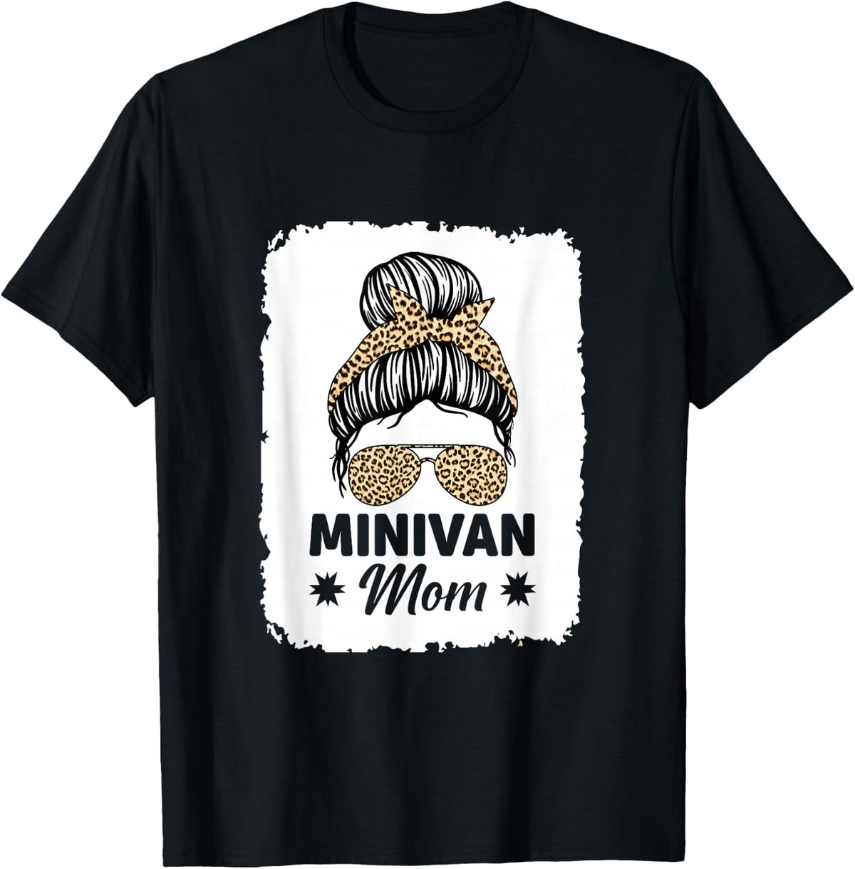 Minivan Moms Funny Pun Mom Drives Minivan Mamas Lifestyle T-Shirt - Black