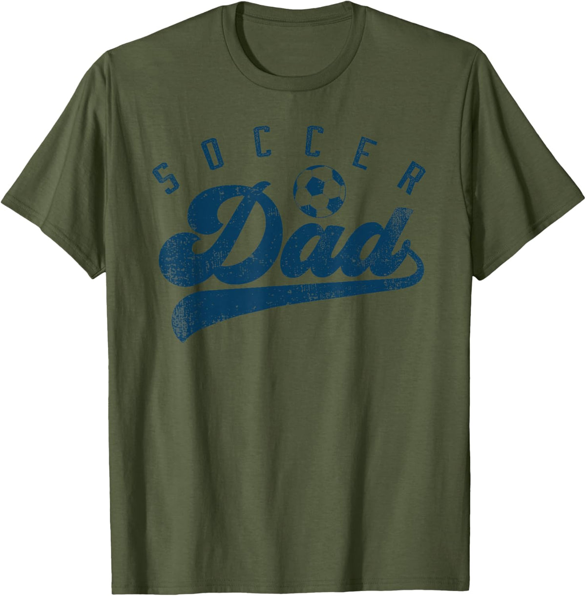 Soccer Dad Shirt Gifts for Men Daddy Father's Day Tee T-Shirt - Olive Green