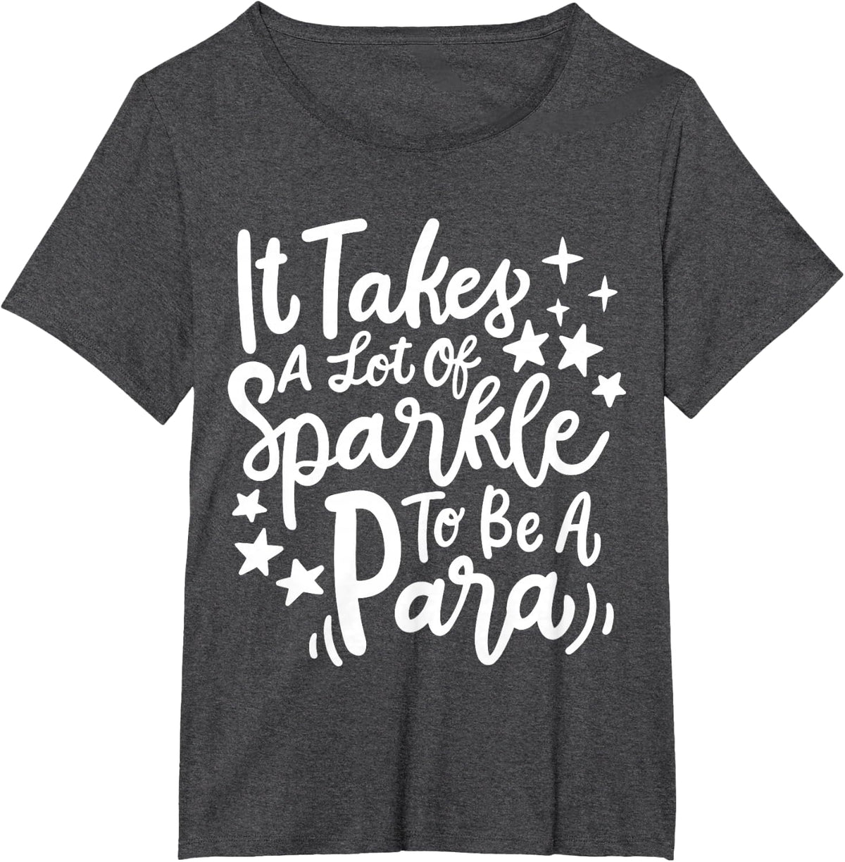 Para Paraprofessional T-Shirt - Dark Heather Grey