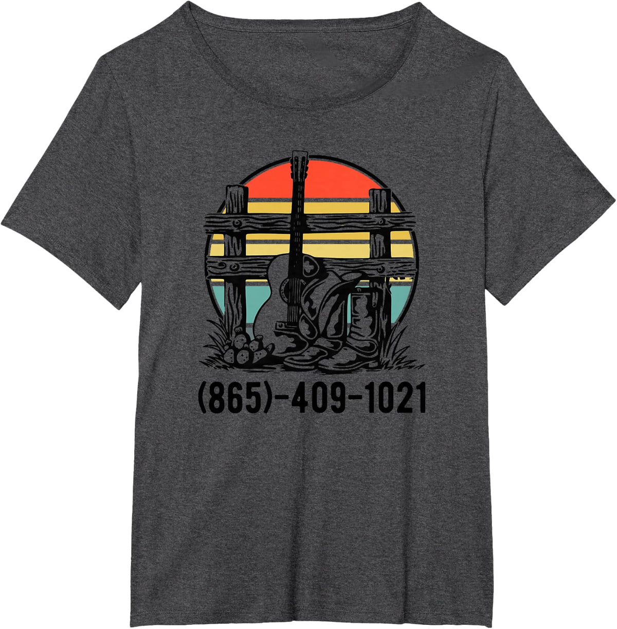 865 T-Shirt - Dark Heather Grey