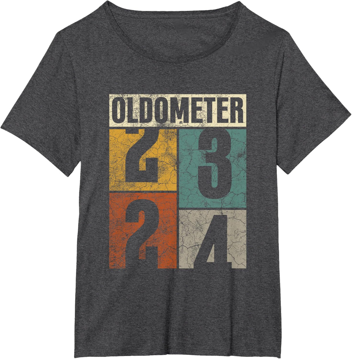 Oldometer 23-24 Legends Retro 24th Birthday Classic His/herR T-Shirt - Dark Heather Grey