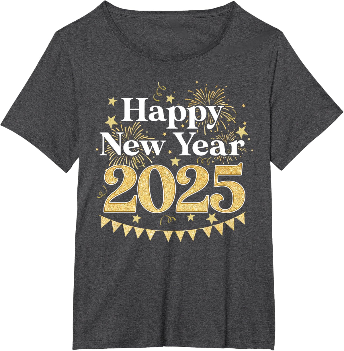 Fireworks T-Shirt - Dark Heather Grey