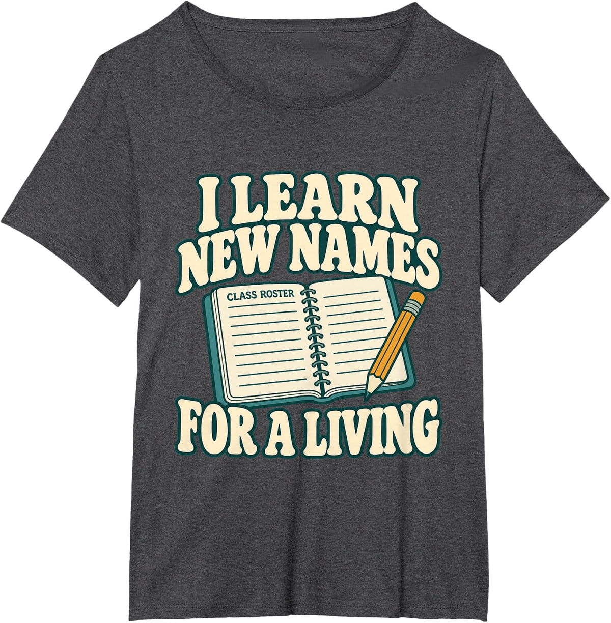 Funny Substitute Teacher Sub Plans Classroom School Gift T-Shirt - Dark Heather Grey