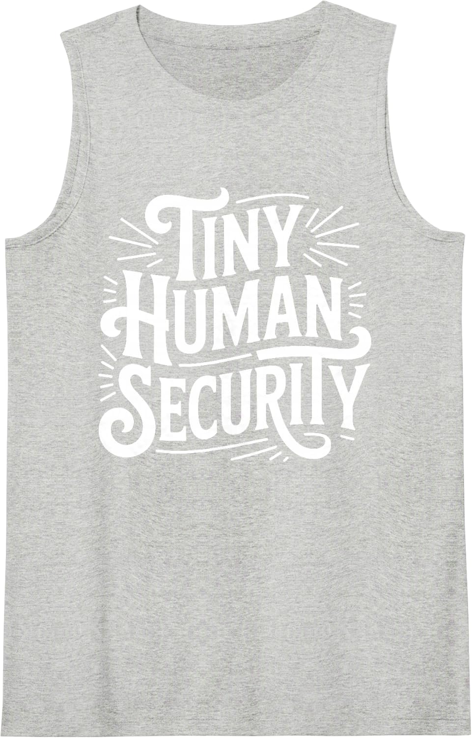 Funny Daycare Provider Design for Men Women Daycare Teacher Sleeveless Tank Top - Heather Grey