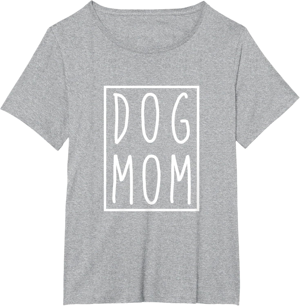 Dog Mom Mothers Day, Dog Mother T-Shirt - Heather Grey