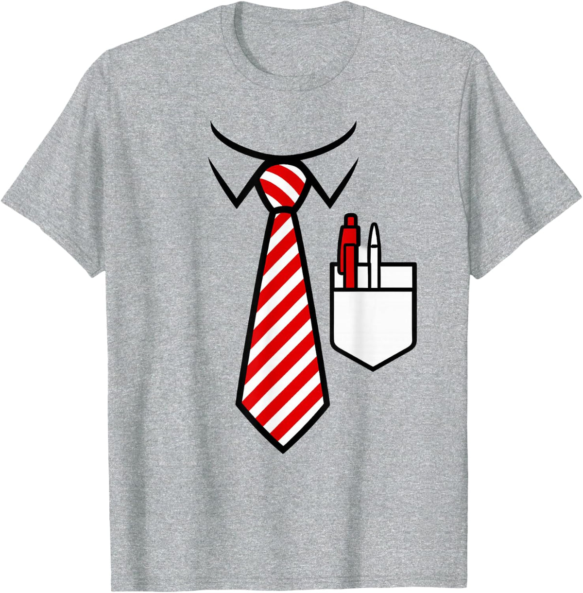 Funny Teacher T-Shirt - Heather Grey